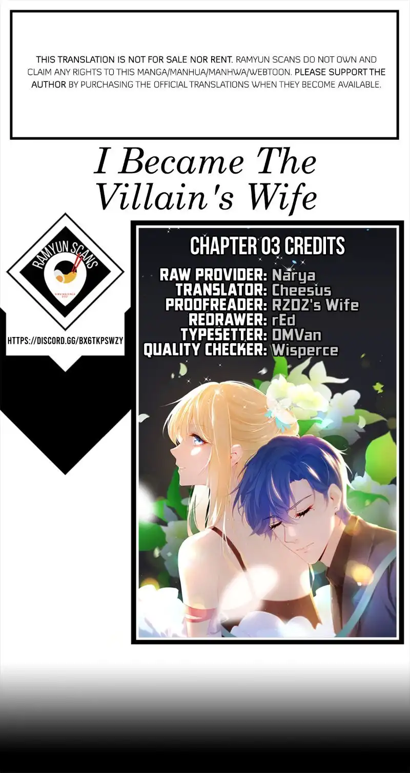 I Became The Villain'S Wife Chapter 1 1